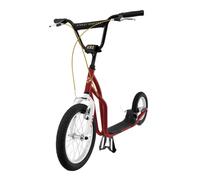 Trottinette Street Surfing KB2 Bordeaux et Blanc - Idéale pour Tous les Âges