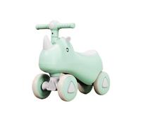 Trottinette Vélo d'équilibre Licorne for bébé, Jouets à Monter avec Musique et lumières, Cadeau de Premier Anniversaire for garçons et Filles Voiture Twist(Groen,No Music Light)