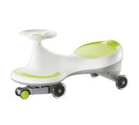 Trottinette Voiture Pivotante À Siège Large en Polyuréthane, Roues Silencieuses, Jouet À Enfourcher, À Utiliser Dès 3 Ans Voiture Twist(Wit)