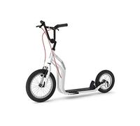 Trottinette Yedoo City - a partir de 140 cm, jusqu'à 120 kg, avec des pneus 16“/12“- Trottinette Urbaine pour Adultes et Enfants avec béquille et Guidon réglable.