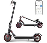 Trottinettes Électriques Adultes, pneus de 8,5 Pouces, Moteur de 350 W, autonomie de 20 à 30 Miles, Scooter électrique Pliable avec Double système de freinage et contrôle par Application - Noir