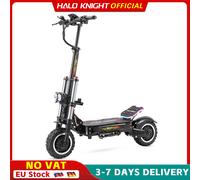 Trottinettes électriques pour adultes HALO KNIGHT T107Pro 6000W, 95 km/h, trottinette électrique professionnelle, double moteur puissant, rapide, 60V 38.4Ah 60V 6000W 38.4Ah