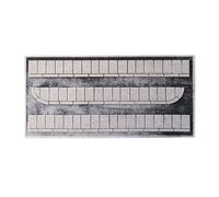 Noch Trottoir structuré 60340 – Dalles en béton, échelle HO, 86,2 cm