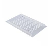 Trou d'aération respirant en alliage, Couverture de Grille d'aération 400x200mm / 16x8 pouces Grille de Ventilation en acier inoxydable, couverture de Grille d'aération de cuisine(200x400mm)
