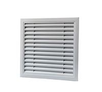 Trou d'aération respirant en alliage, Grilles de ventilation, grille d'aération en alliage d'aluminium, sorties d'air, volet d'unité extérieure de climatisation(Style A (hole opening,500x500 mm)