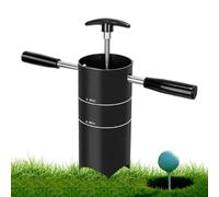 Trou de golf - Coupe-trou de golf à poignée amovible, outil portable standard, équipement pour la pratique de la pelouse, de l'extérieur, de la cour, du patio, des balles de jeu, accessoire de jardin,
