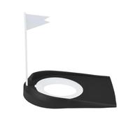 Trou de Putting d'intérieur - Outil d'entraînement portable réglable pliable | Trou de pratique avec Putter et Balle de chute - Pour intérieur, extérieur, jardin, terrain, cour, bureau, maison