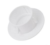 Trou extérieur de 40 à 100 mm, plaque de couverture de plafond ronde électrique, plaque murale vierge, couvercle de protection pour trou mural décoratif (50 mm)