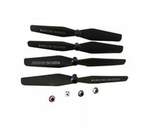 Trou Hexagonal 14,5 cm 145 mm 3,5 mm 5 mm CW CCW Properque Principale Compatible avec Les modèles de Quadcopter Drone R/C X5HW X5HC XS809(3.5MM-Black)