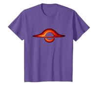 Trou Noir T-Shirt, Enfant, Violet Chiné, 12 Ans