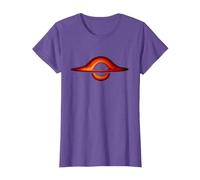 Trou Noir T-Shirt, Femme, Violet Chiné, XS