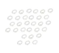 Trou Ovale Connecteur Fin Anneaux Laiton 30 Pièces, A | Assemblage de perles, attaches de charme, projets de réparation, accessoires de finition faits à la main,