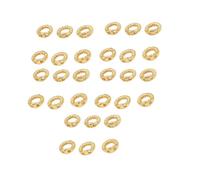 Trou Ovale Connecteur Fin Anneaux Laiton 30 Pièces, D | Assemblage de perles, attaches de charme, projets de réparation, accessoires de finition faits à la main,