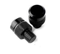 Trou rétroviseur Moto vis Pour CB650R 2019-2022 2021 Accessoires Pour Motos M10*1,25 Bouchons De Miroir En Aluminium CNC Vis Boulons(Black)