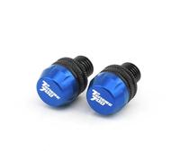 Trou rétroviseur Moto vis Pour Tenere700 XT700Z Accessoires Moto Capuchons Décoratifs Pour Trous De Rétroviseurs Pour Caches Pour Vis(Blue)