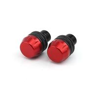 Trou rétroviseur Moto vis Pour Tenere700 XT700Z Accessoires Moto Capuchons Décoratifs Pour Trous De Rétroviseurs Pour Caches Pour Vis(Red-no logo)