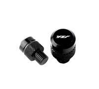 Trou rétroviseur Moto vis Pour YZF R1 R3 R6 R25 R125 R1M Accessoires Miroirs De Moto Bouchons Vis Pour Trous Caches Pour(Black)