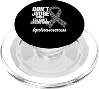 Trouble de la personnalité Limite Guerrier ne Juge Pas BPD PopSockets PopGrip pour MagSafe