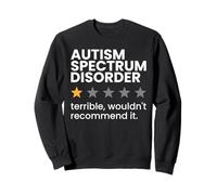 Trouble du spectre autistique Note une étoile Sensibilisation aux TSA Sweatshirt
