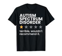 Trouble du spectre autistique Note une étoile Sensibilisation aux TSA T-Shirt
