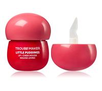 Trouble Maker Little Pudding Lip + Cheek Mousse produit multifonctionnel lèvres et visage teinte Bunny Baby Pink 5 g