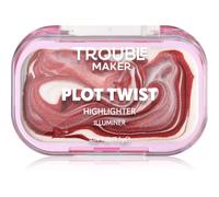 Trouble Maker Plot Twist Cream Highlight enlumineur crémeux solide teinte Earth Turnt Bronze 2.5 g