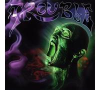 TROUBLE - PLASTIC GREEN HEAD (RE-ISSUE) - BLACK - VINYL LP NEUF