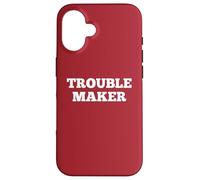 Troublemaker Stress Je m'appelle Trouble Maker Coque pour iPhone 16