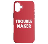 Troublemaker Stress Je m'appelle Trouble Maker Coque pour iPhone 16 Plus