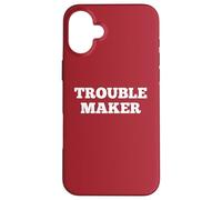 Troublemaker Stress Je m'appelle Trouble Maker Coque pour iPhone 16 Plus