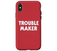 Troublemaker Stress Je m'appelle Trouble Maker Coque pour iPhone X/XS