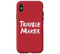 Troublemaker Stress Je m'appelle Trouble Maker Coque pour iPhone X/XS