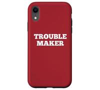 Troublemaker Stress Je m'appelle Trouble Maker Coque pour iPhone XR
