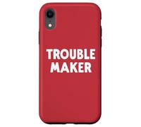 Troublemaker Stress Je m'appelle Trouble Maker Coque pour iPhone XR
