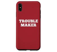 Troublemaker Stress Je m'appelle Trouble Maker Coque pour iPhone XS Max