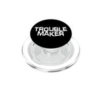 Troublemaker Stress Mon nom est fauteur de Troubles PopSockets PopGrip pour MagSafe
