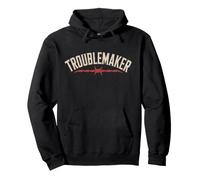 Troublemaker Stress Mon nom est fauteur de Troubles Sweat à Capuche