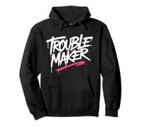 Troublemaker Stress Mon nom est fauteur de Troubles Sweat à Capuche