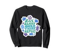 Troubles Anxieux Eat Sleep Overthink Sweatshirt