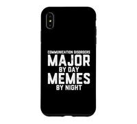Troubles de la Communication Majeur par Jour Memes by Night Discours Coque pour iPhone XS Max