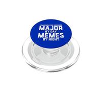 Troubles de la Communication Majeur par Jour Memes by Night Discours PopSockets PopGrip pour MagSafe
