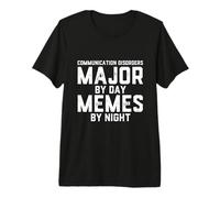 Troubles de la Communication Majeur par Jour Memes by Night Discours T-Shirt Haut de Gamme