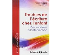 Troubles de l'écriture chez l'enfant