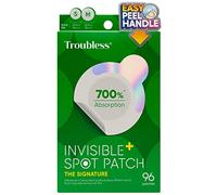 Troubless Lot de 96 patchs anti-acné invisibles - Faciles à décoller - 2 tailles