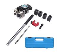 Troupe de tubes de frein professionnel kit d'outil d'évolutionnaire 45 degrés de raccordement à la fuite polyvalente des fusées à double bulle simple pour 3/16 pouces 1/4 pouce