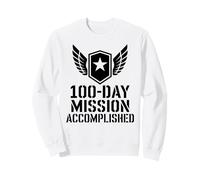 Troupe Militaire accomplie de 100 Jours de la Famille de Soldats Sweatshirt