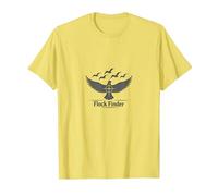 Troupeau de Chasse Colombe - Aventure d'observation des Oiseaux T-Shirt, Homme, Citron, M