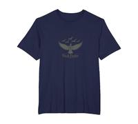Troupeau de Chasse Colombe - Aventure d'observation des Oiseaux T-Shirt, Homme Grandes Tailles, Bleu Marine, 6X Tall