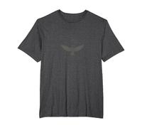 Troupeau de Chasse Colombe - Aventure d'observation des Oiseaux T-Shirt, Homme Grandes Tailles, Chiné Foncé, 6X Tall