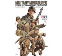 Tamiya Maquette 35192 - Infanterie d'assaut U.S. - Échelle 1:35 - Plastique - 6 personnages